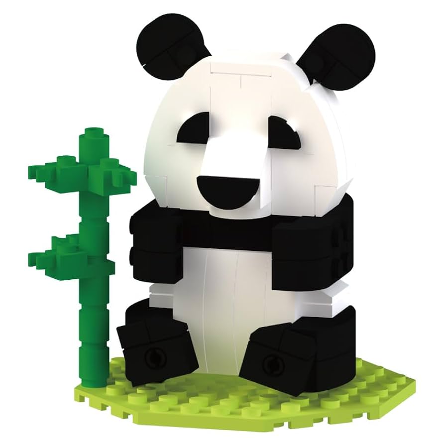 【パンダページ】 ジャイアントパンダ：Giant Panda （紙工作キット） | KeiCraft